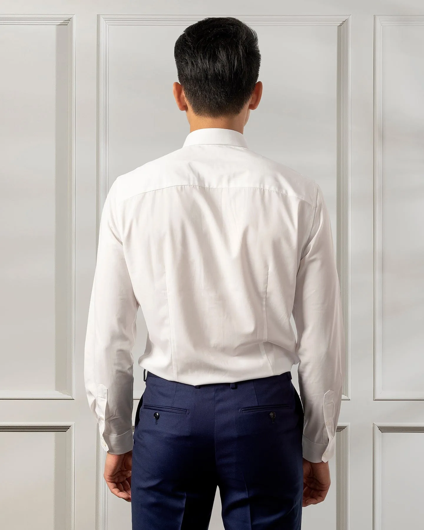 Angelo Bamboo White Shirt