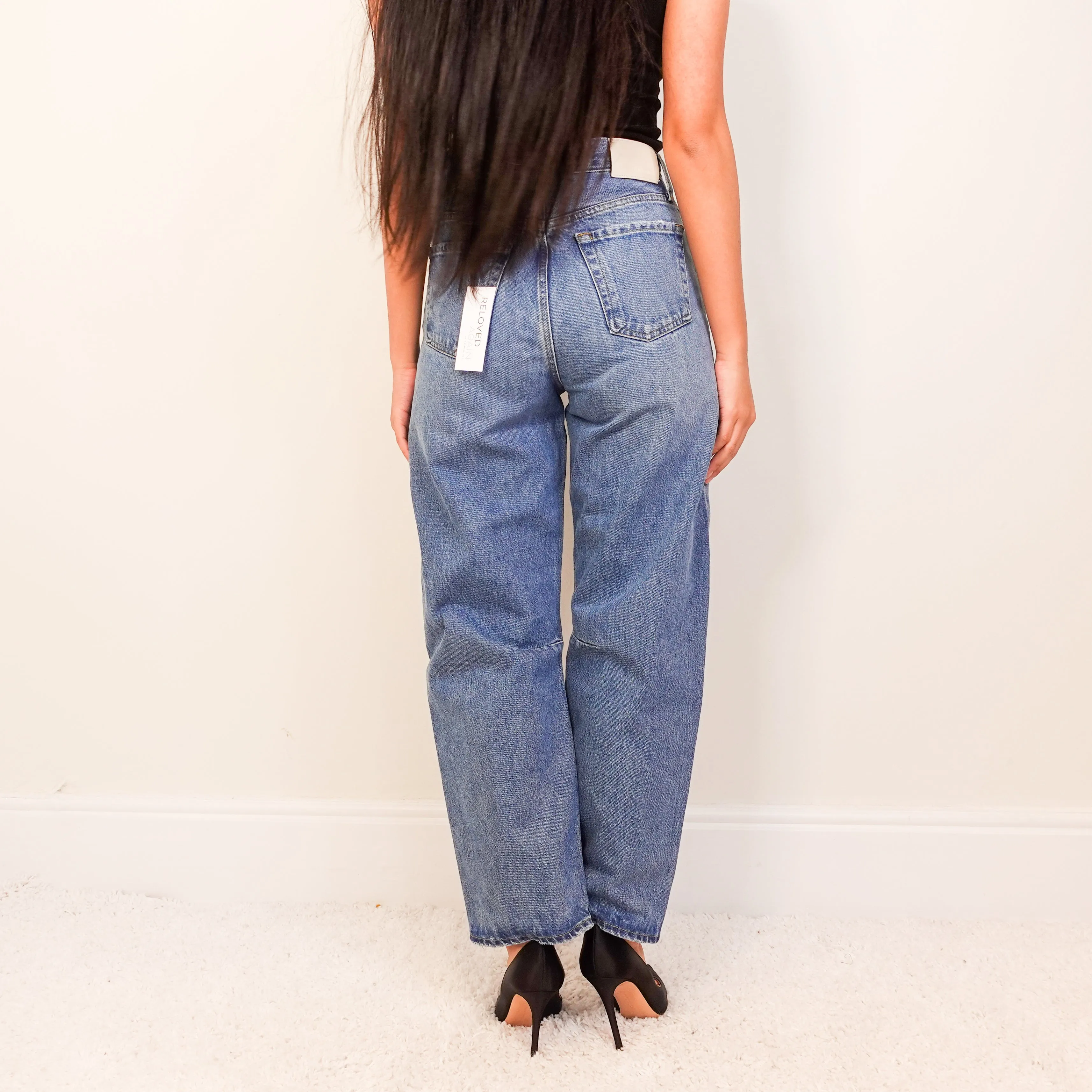 Barrel-leg relaxed fit jeans RRP £330