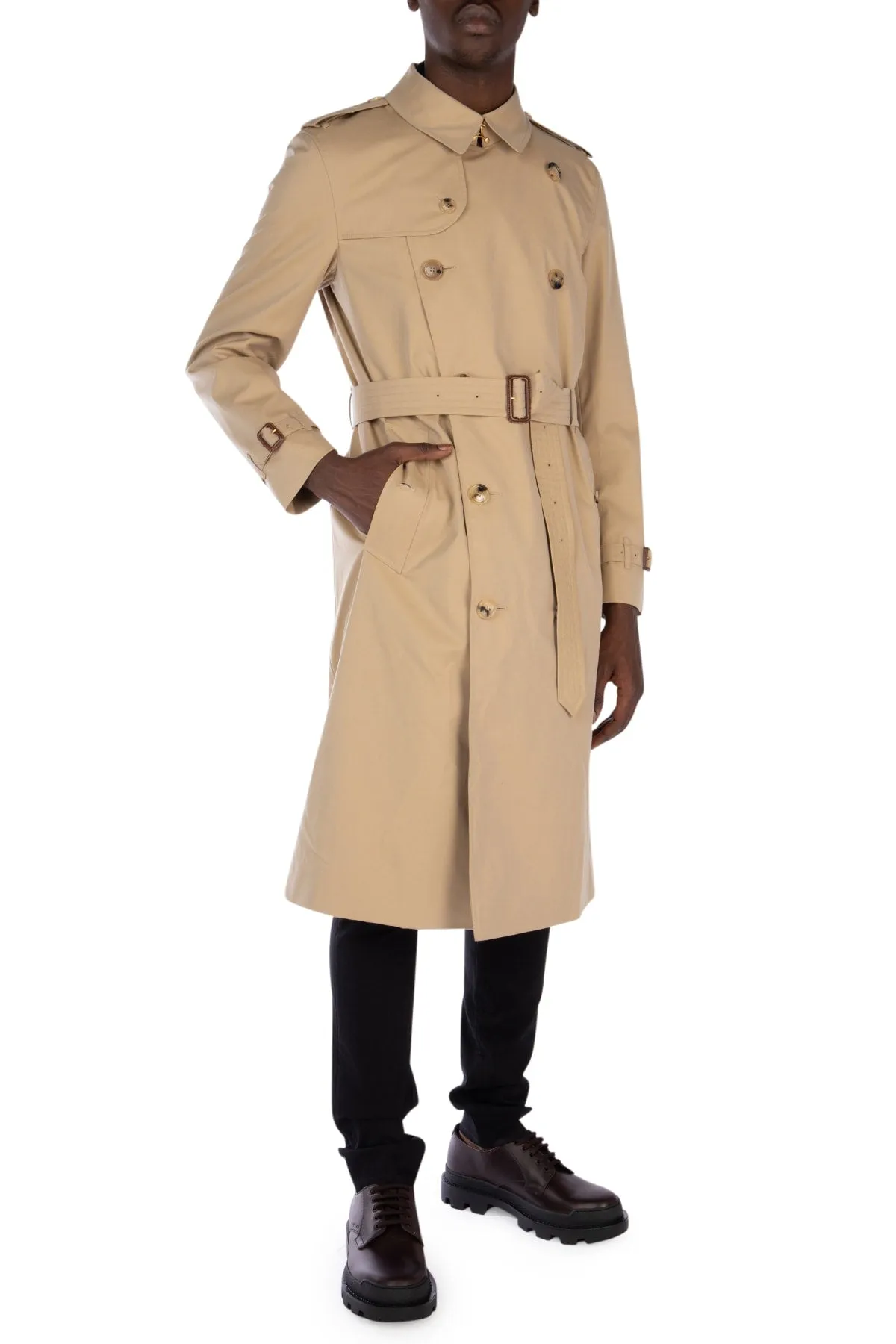 Burberry Long Kensington Heritage Trench Coat