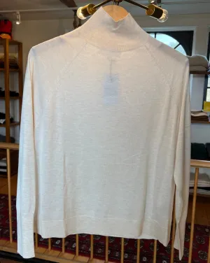 Cecile Long Sleeve T Neck | Pearl