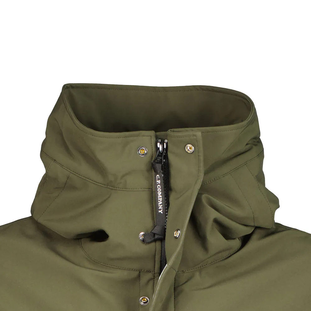 C.P. Soft Shell Long Hooded Parka