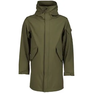 C.P. Soft Shell Long Hooded Parka