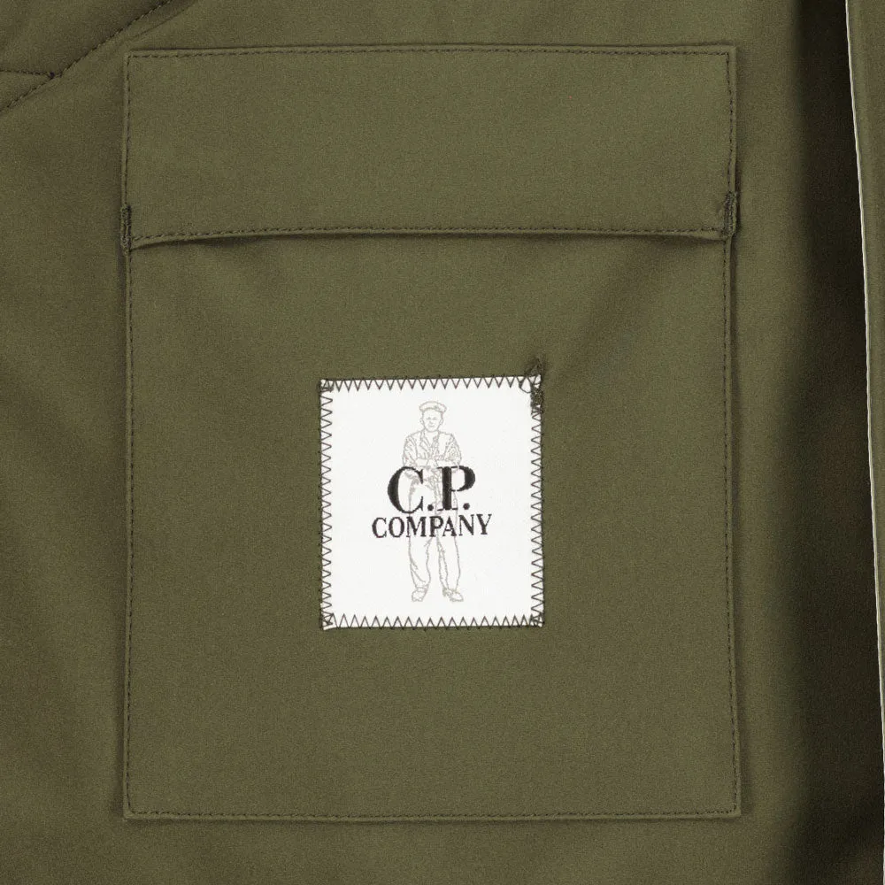 C.P. Soft Shell Long Hooded Parka