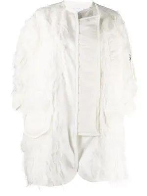Cut Jacquard Blouson