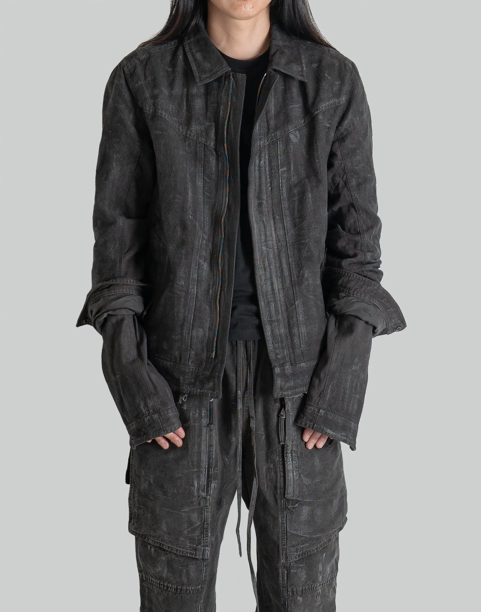 DOUBLE SLEEVE BLOUSON