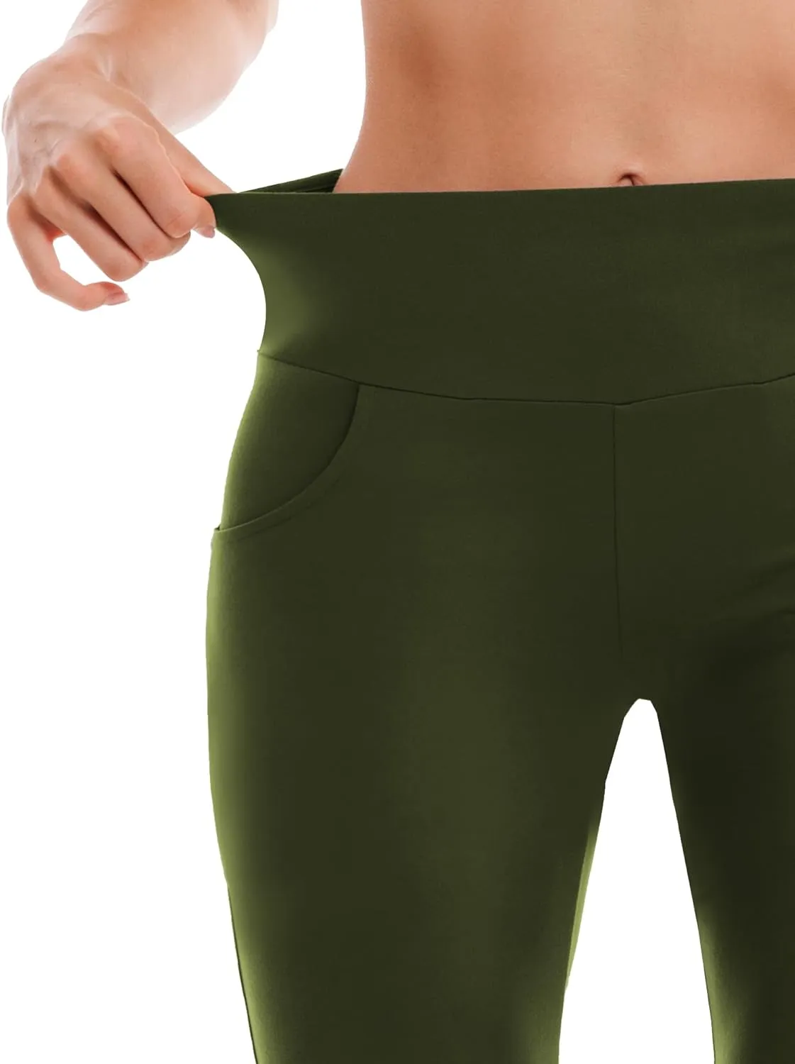 Ipletix Flare Leggings for Women-Bootcut Yoga Pants for Women High Waisted Flared Leggings Dress Pants