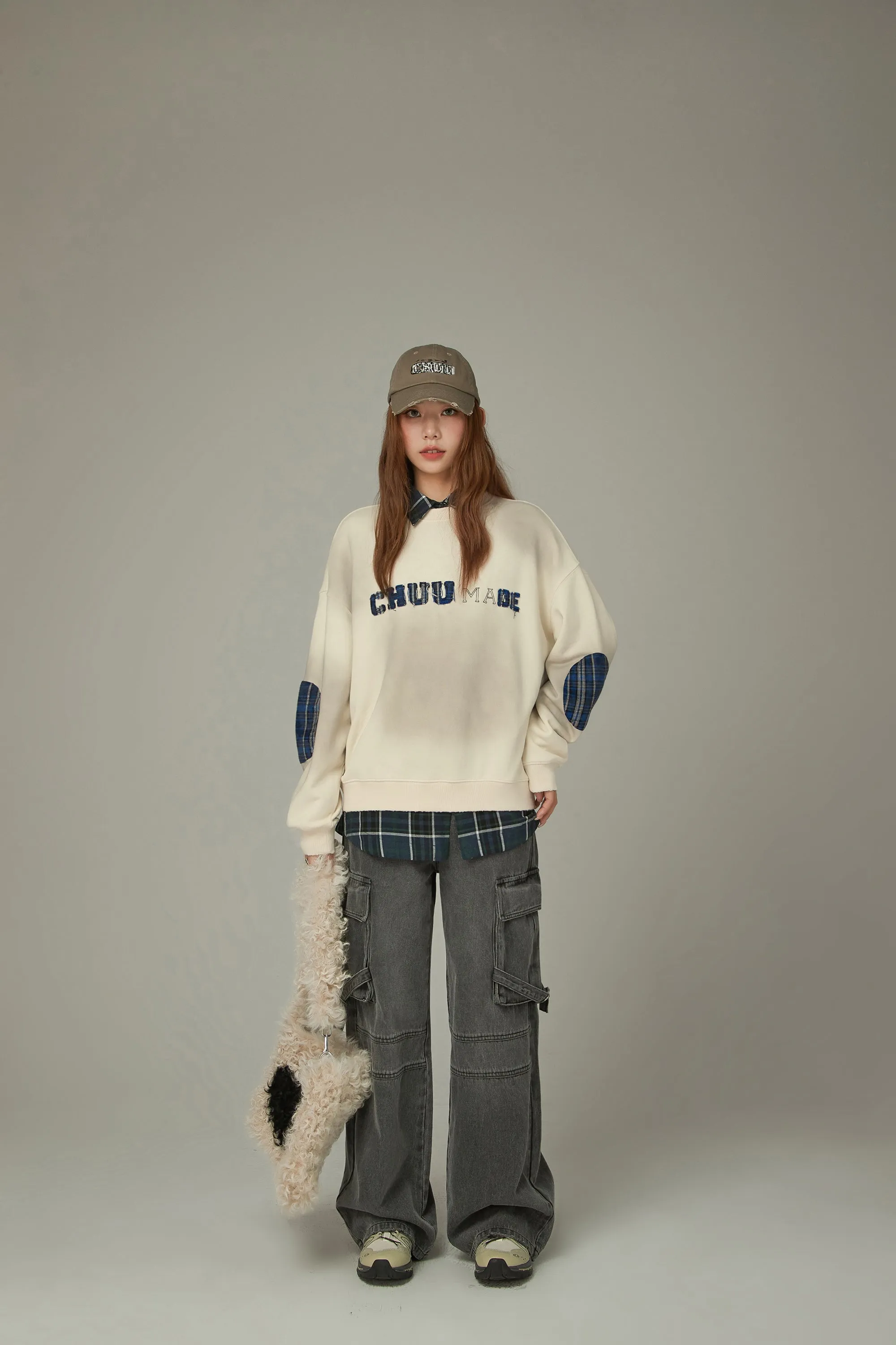 Logo Printed Lettering Sweatshirt