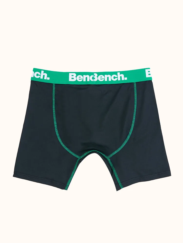Men's Brushed Microfiber Boxer Briefs (2 Pack)
