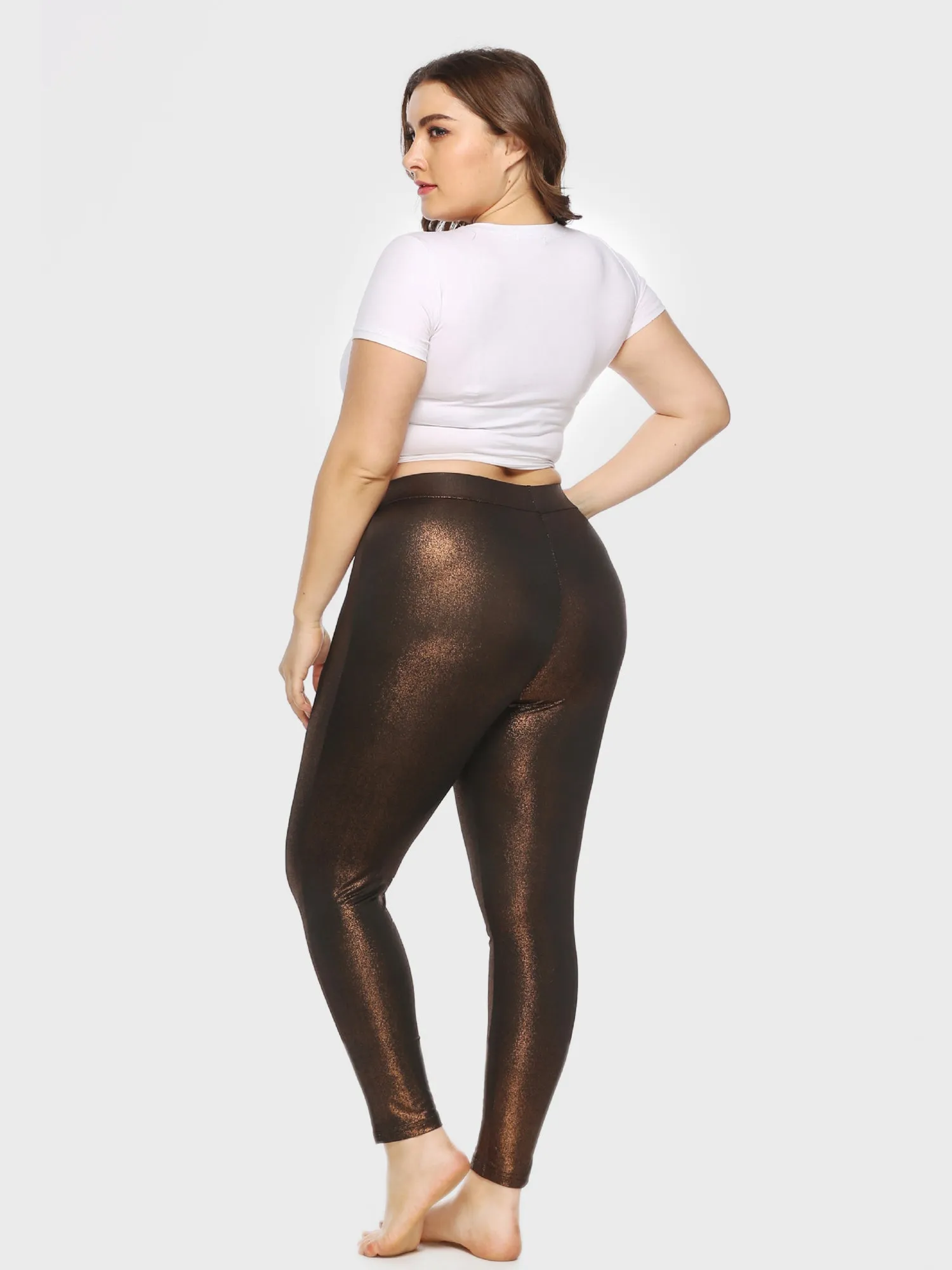 Midsize Stretch Sports Casual Leggings