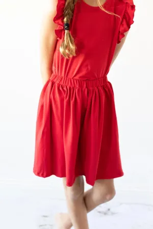 Mila & Rose Red Twirl Skirt