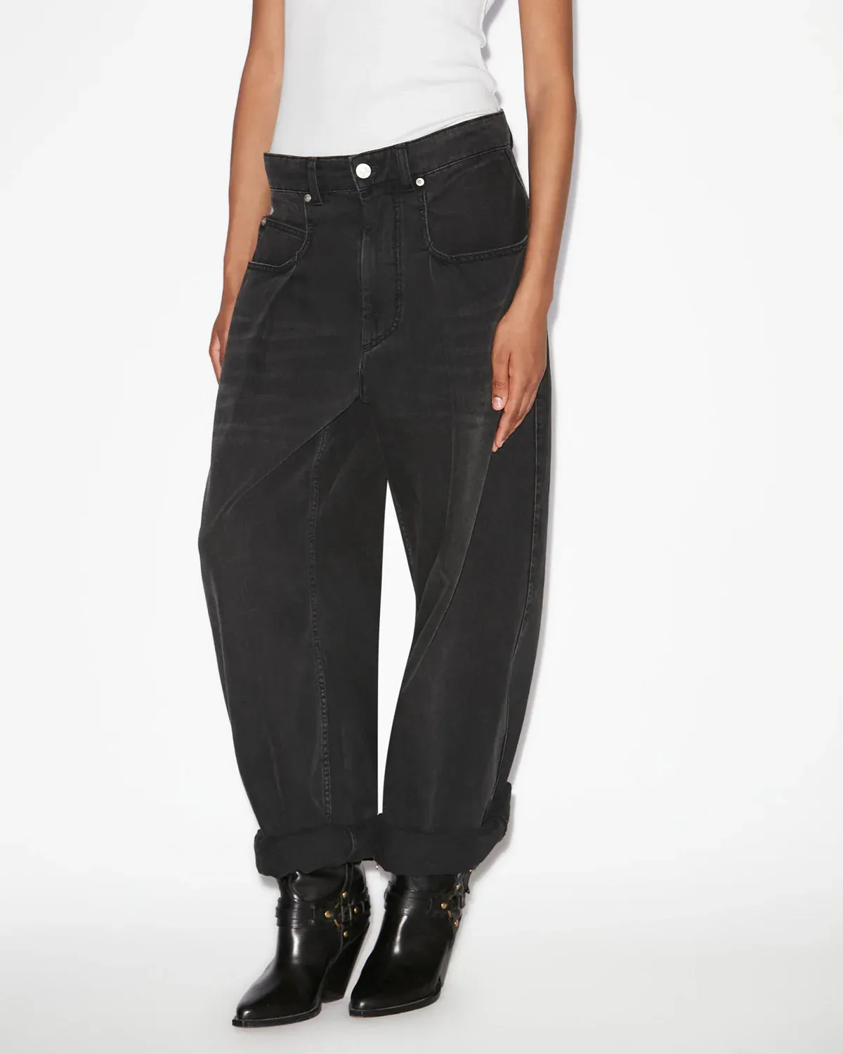 Rachelle Pants in Faded Black