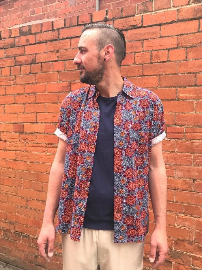 Shirt Bamboo Dreaming - Bush Tomato