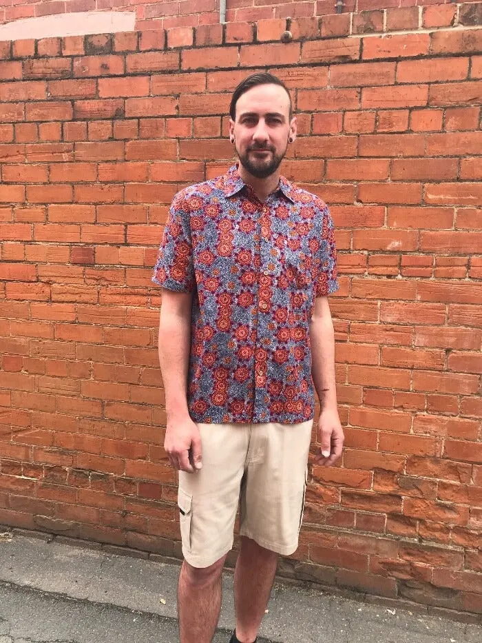 Shirt Bamboo Dreaming - Bush Tomato