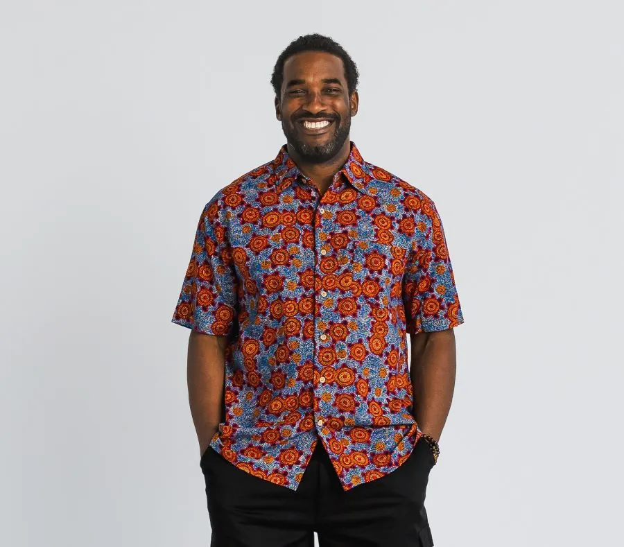 Shirt Bamboo Dreaming - Bush Tomato