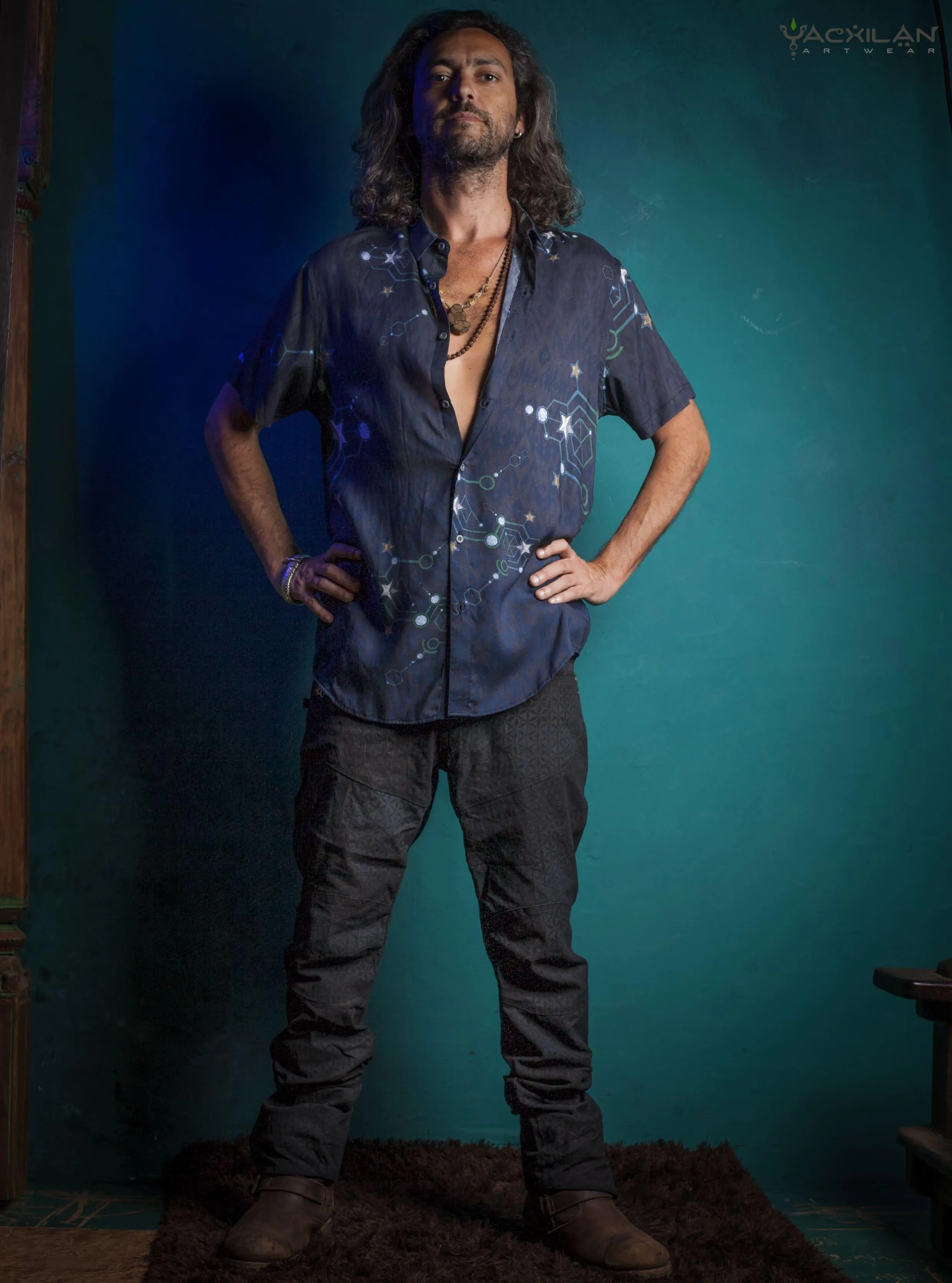 Shirt Men Half Sleeves / Bamboo - ITAKANIGHTS