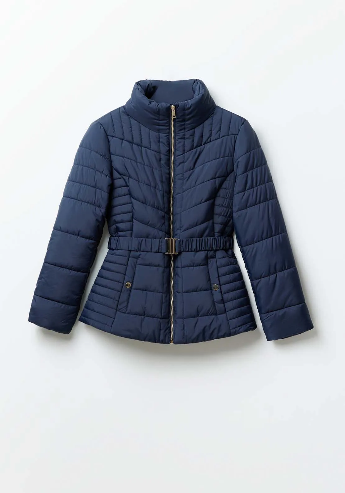 Short Parka - Navy