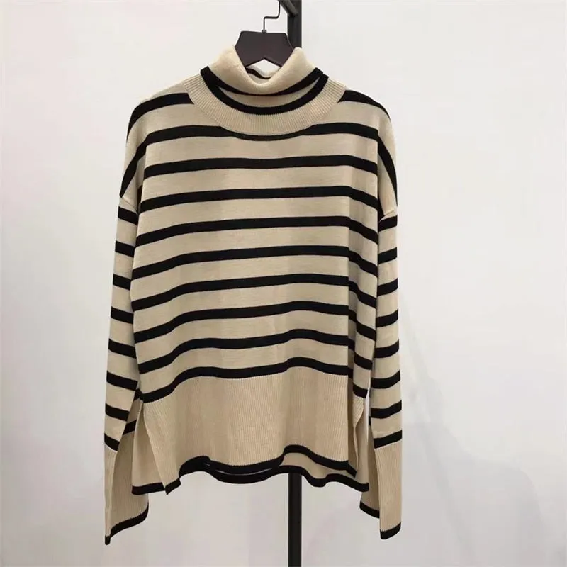 Striped Print Sweater