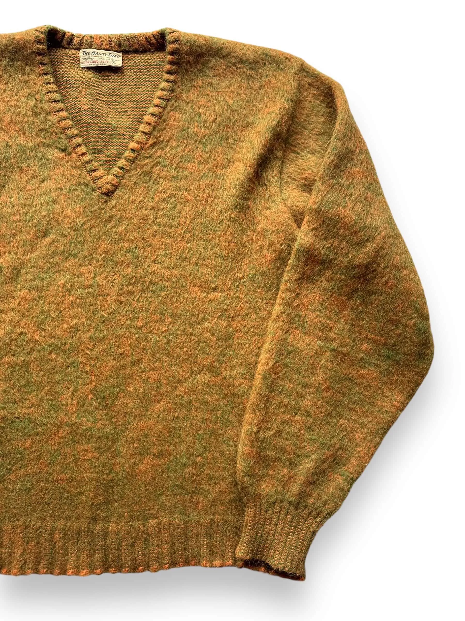 The Baggy Shag by Lord Jeff Mohair Sweater SZ XL